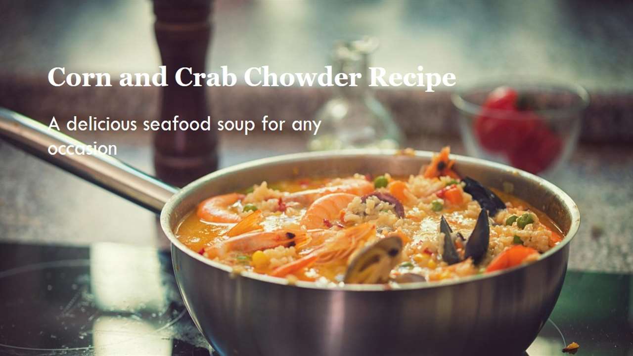 Bonefish Grill's Corn and Crab Chowder Recipe